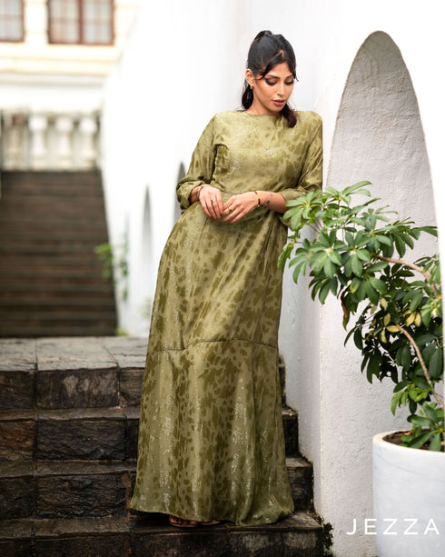 Brocade Georgette Dress 62662